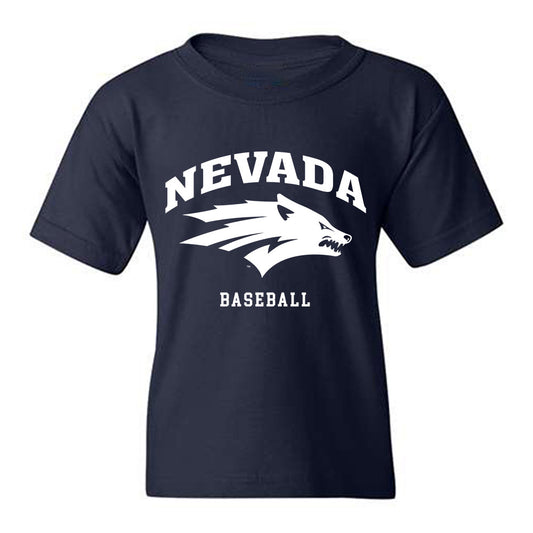 Nevada - NCAA Baseball : Mason Hirata - Classic Shersey Youth T-Shirt-0