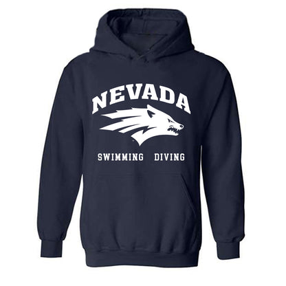 Nevada - NCAA Women's Swimming & Diving : Caitlin Wham - Classic Shersey Hooded Sweatshirt-0