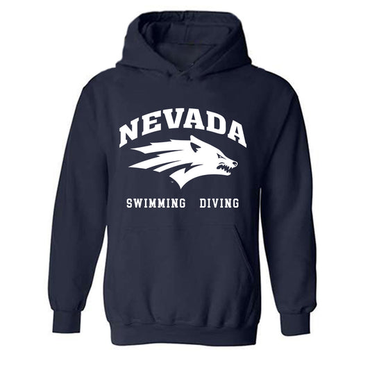 Nevada - NCAA Women's Swimming & Diving : Jennifer Griner - Classic Shersey Hooded Sweatshirt-0