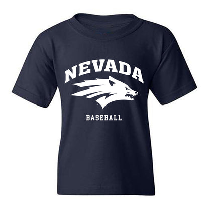 Nevada - NCAA Baseball : nate Snakenborg - Classic Shersey Youth T-Shirt-0