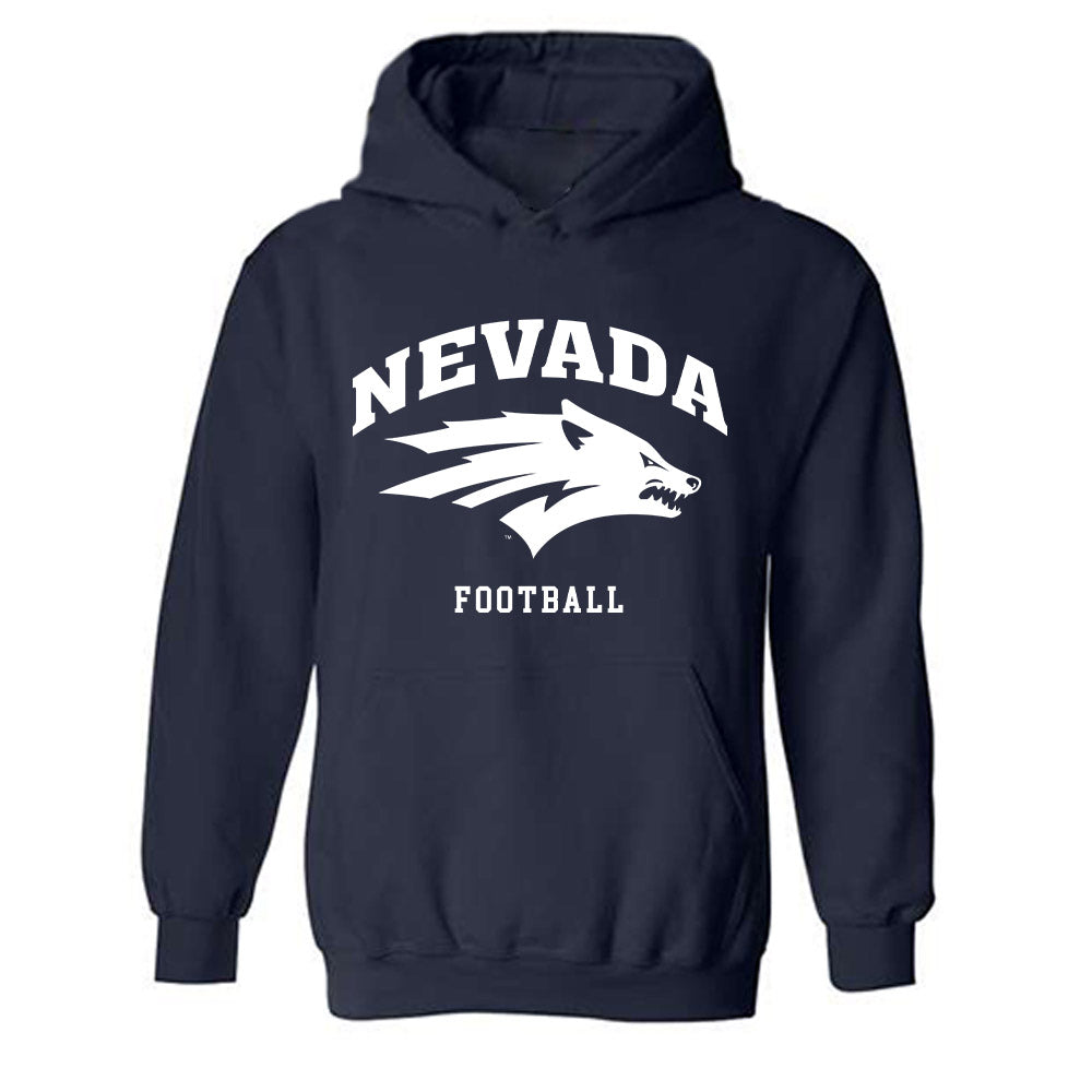 Nevada - NCAA Football : Bryson Snelling - Classic Shersey Hooded Sweatshirt-0
