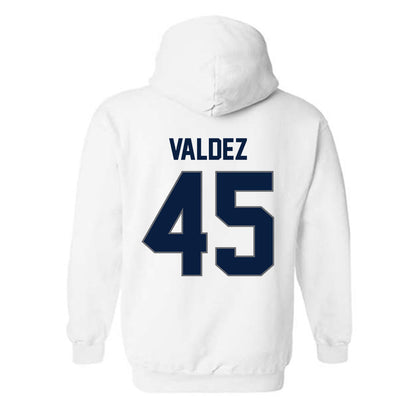 Nevada - NCAA Baseball : Eric Valdez - Classic Shersey Hooded Sweatshirt-1