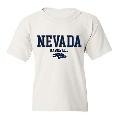 Nevada - NCAA Baseball : Jack Helmholz - Classic Shersey Youth T-Shirt-0