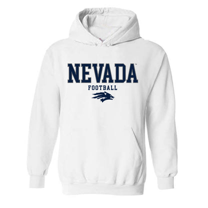 Nevada - NCAA Football : Carter Eck - Classic Shersey Hooded Sweatshirt