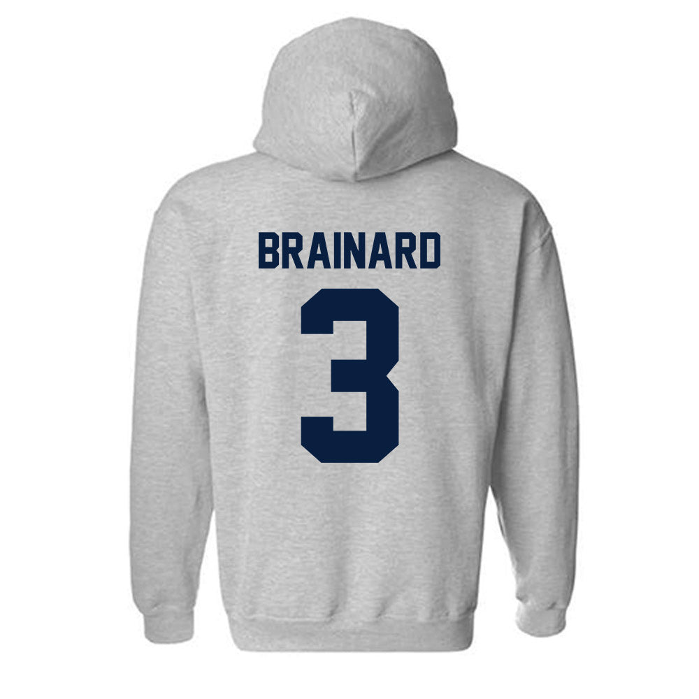 Nevada - NCAA Baseball : Aidan Brainard - Classic Shersey Hooded Sweatshirt-1
