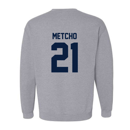 Nevada - NCAA Baseball : Jack Metcho - Classic Shersey Crewneck Sweatshirt-1