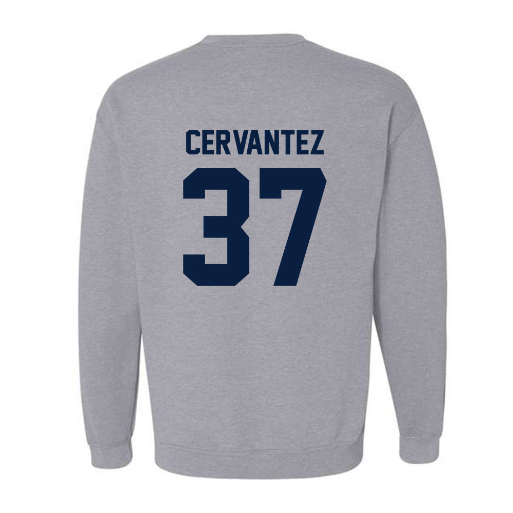Nevada - NCAA Baseball : Takeo Cervantez - Classic Shersey Crewneck Sweatshirt-1