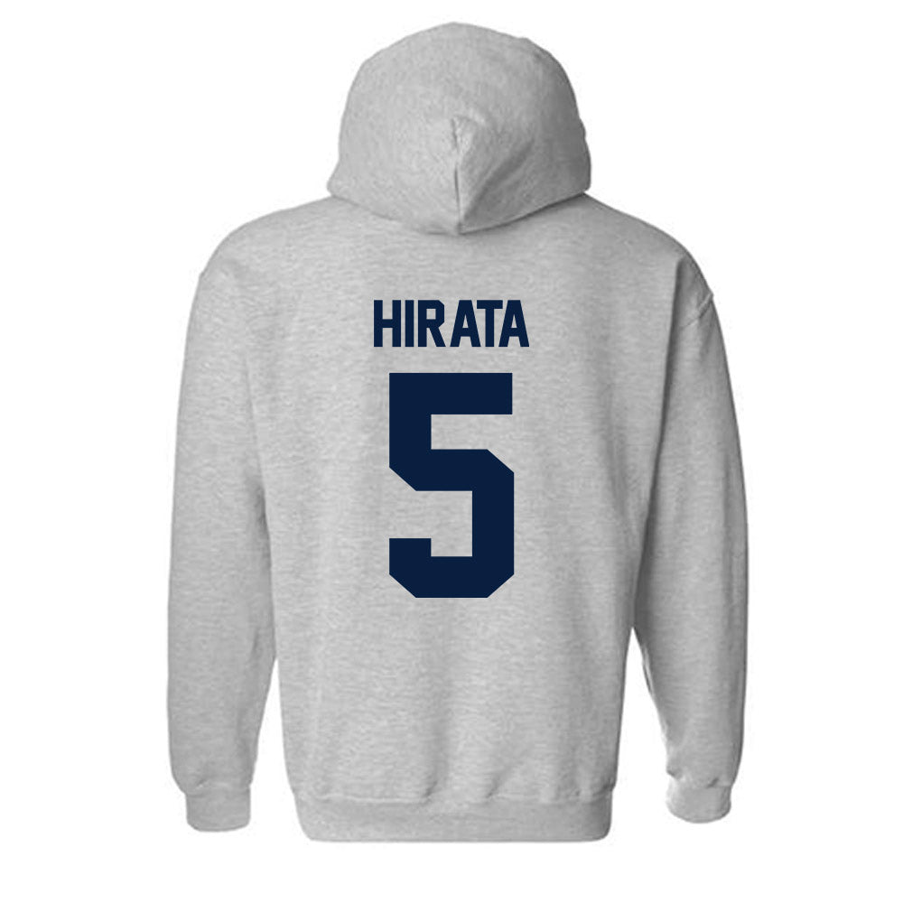 Nevada - NCAA Baseball : Mason Hirata - Classic Shersey Hooded Sweatshirt-1