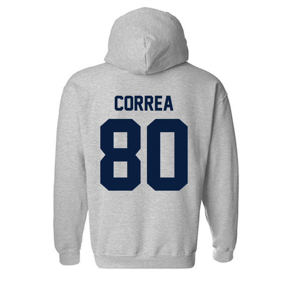 Nevada - NCAA Football : Johnathan Correa - Classic Shersey Hooded Sweatshirt-1