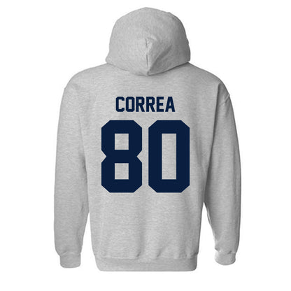 Nevada - NCAA Football : Johnathan Correa - Classic Shersey Hooded Sweatshirt-1