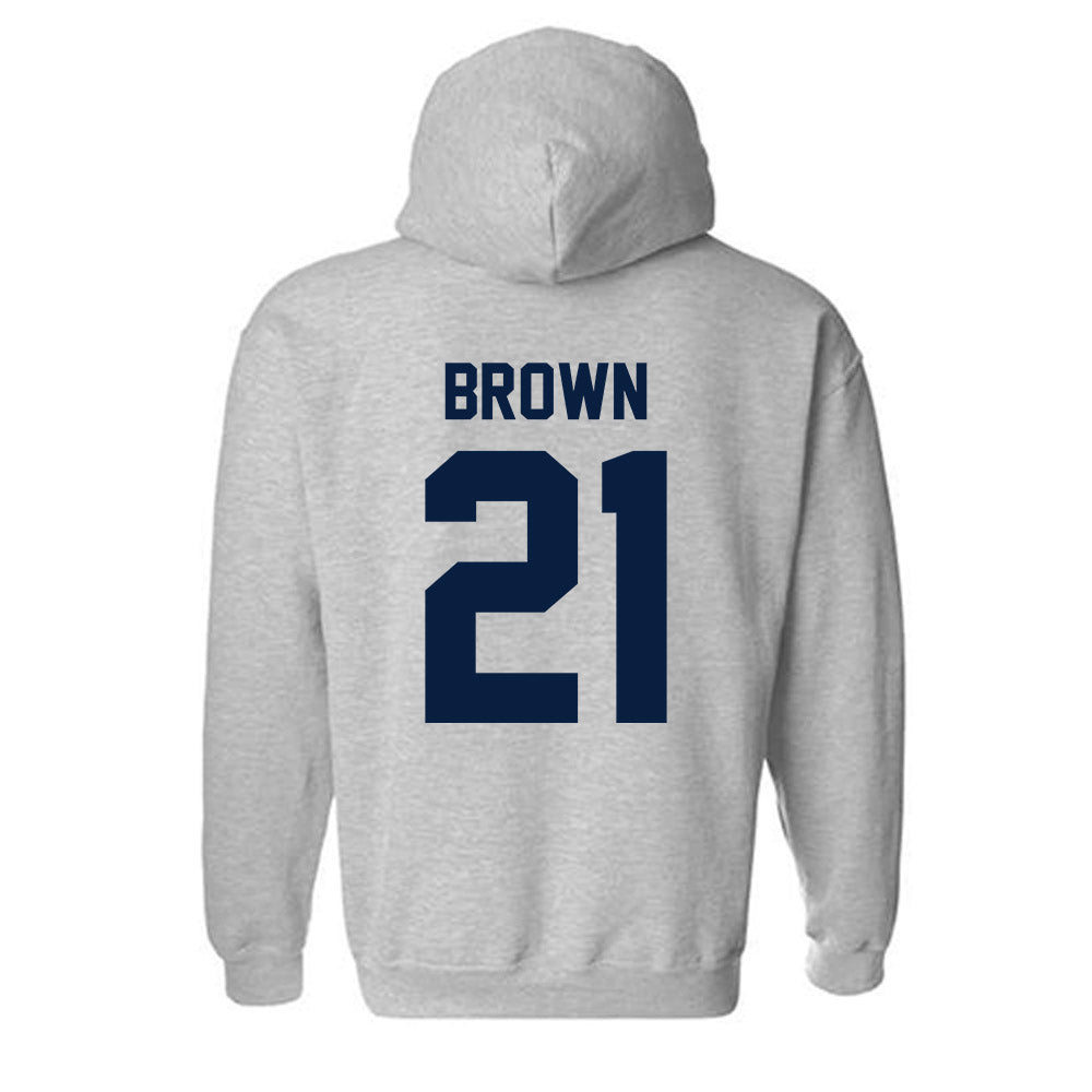 Nevada - NCAA Women's Volleyball : Haylee Brown - Classic Shersey Hooded Sweatshirt-1