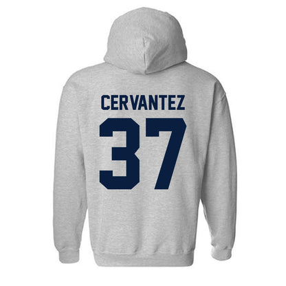 Nevada - NCAA Baseball : Takeo Cervantez - Classic Shersey Hooded Sweatshirt-1