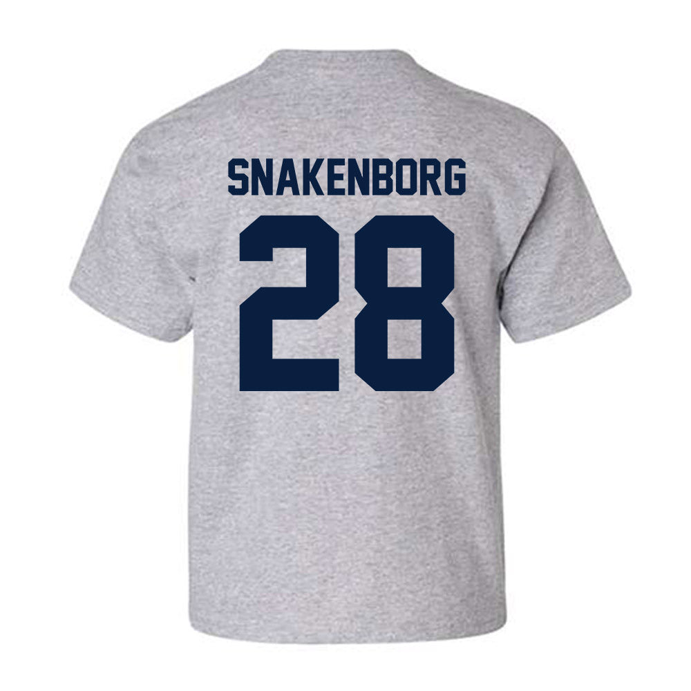 Nevada - NCAA Baseball : nate Snakenborg - Classic Shersey Youth T-Shirt-1