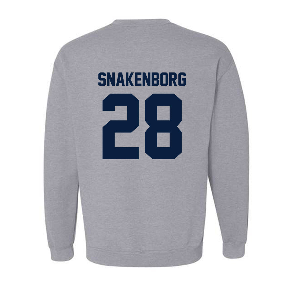 Nevada - NCAA Baseball : nate Snakenborg - Classic Shersey Crewneck Sweatshirt-1