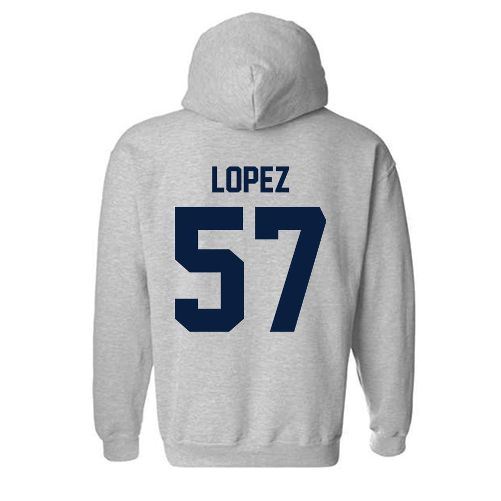 Nevada - NCAA Football : Dylan Lopez - Classic Shersey Hooded Sweatshirt-1