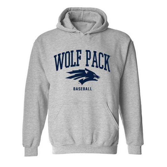 Nevada - NCAA Baseball : Jack Helmholz - Classic Shersey Hooded Sweatshirt-0