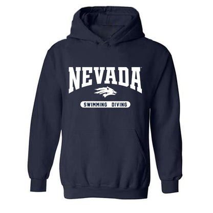Nevada - NCAA Women's Swimming & Diving : Caitlin Wham - Classic Shersey Hooded Sweatshirt-0