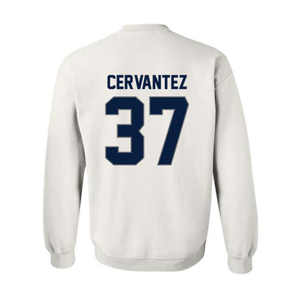 Nevada - NCAA Baseball : Takeo Cervantez - Classic Shersey Crewneck Sweatshirt-1