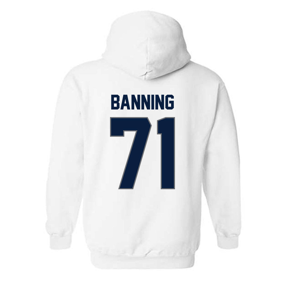 Nevada - NCAA Football : Colin Banning - Classic Shersey Hooded Sweatshirt-1