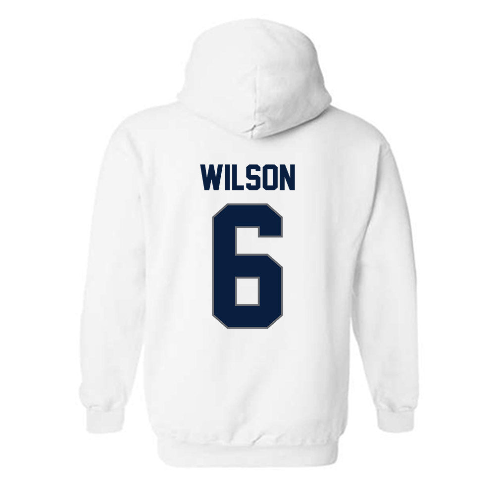 Nevada - NCAA Football : Cooper Wilson - Classic Shersey Hooded Sweatshirt-1
