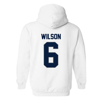 Nevada - NCAA Football : Cooper Wilson - Classic Shersey Hooded Sweatshirt-1