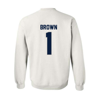 Nevada - NCAA Football : Jordan Brown - Classic Shersey Crewneck Sweatshirt-1
