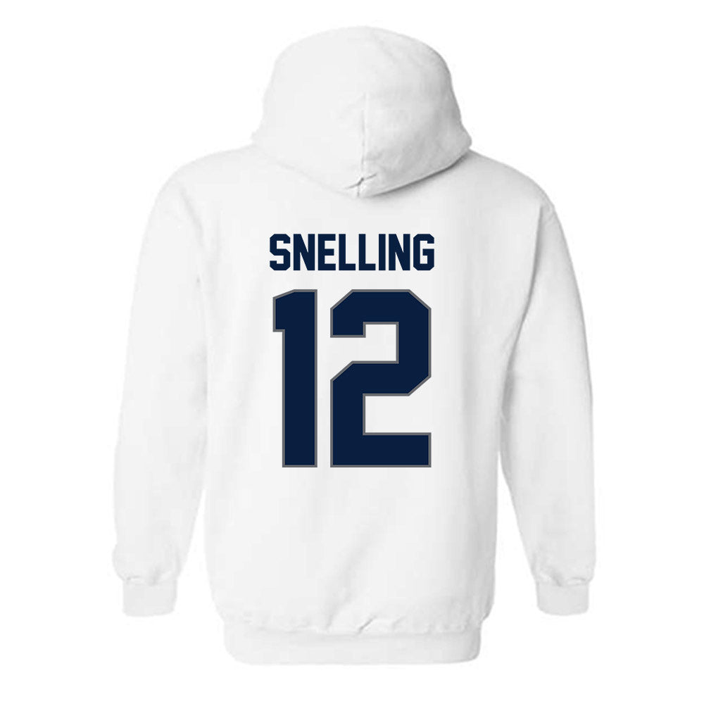 Nevada - NCAA Football : Bryson Snelling - Classic Shersey Hooded Sweatshirt-1
