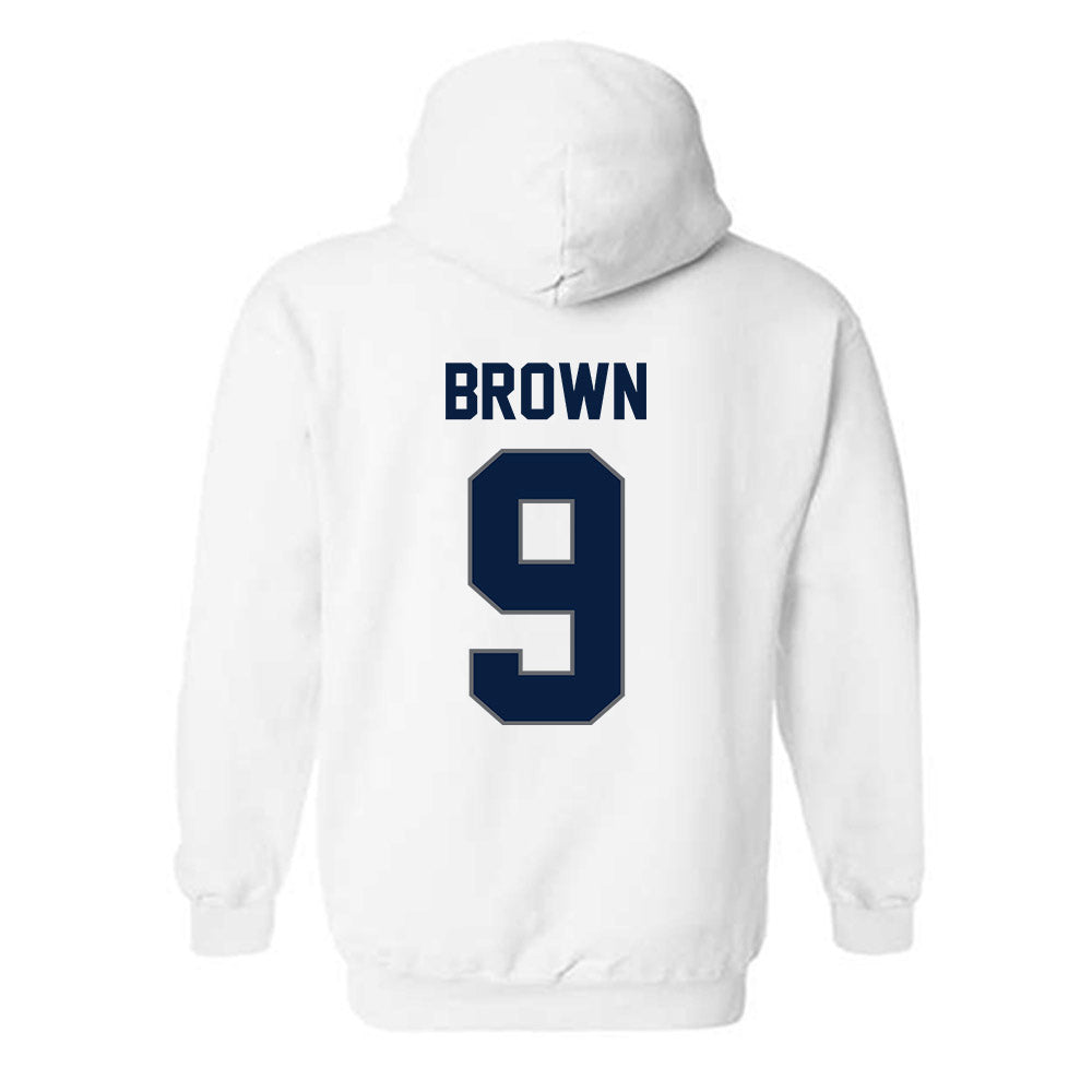 Nevada - NCAA Football : Marshaun Brown - Classic Shersey Hooded Sweatshirt-1