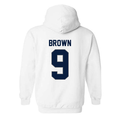 Nevada - NCAA Football : Marshaun Brown - Classic Shersey Hooded Sweatshirt-1
