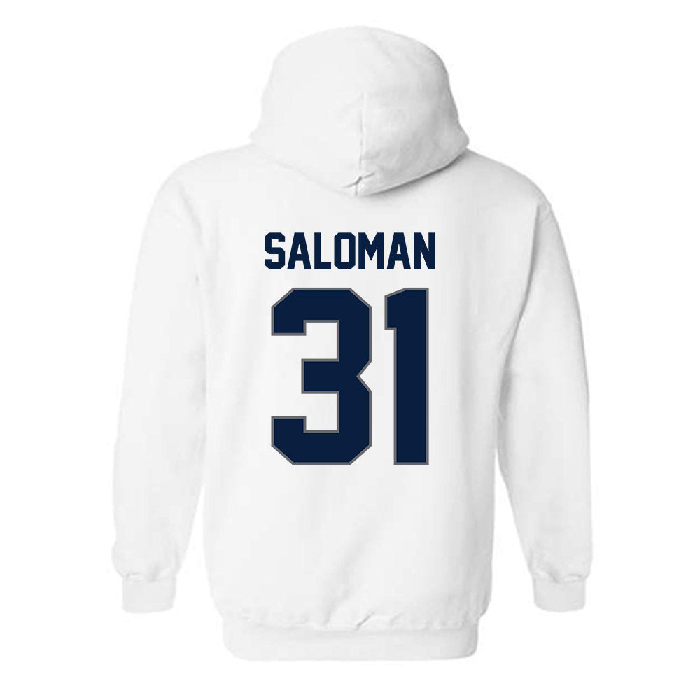Nevada - NCAA Baseball : Logan Saloman - Classic Shersey Hooded Sweatshirt-1