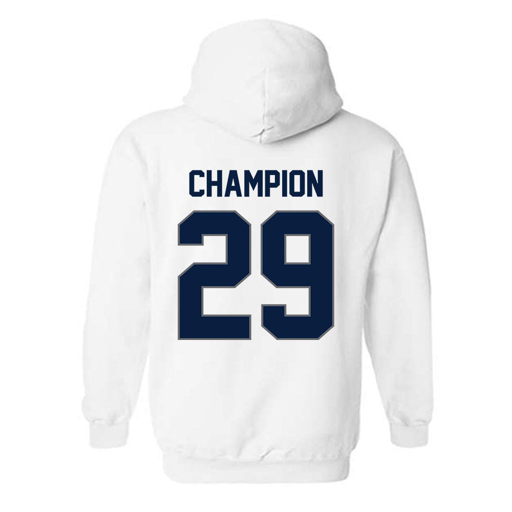 Nevada - NCAA Football : Christopher Champion - Classic Shersey Hooded Sweatshirt-1