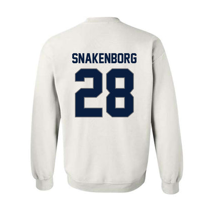 Nevada - NCAA Baseball : nate Snakenborg - Classic Shersey Crewneck Sweatshirt-1