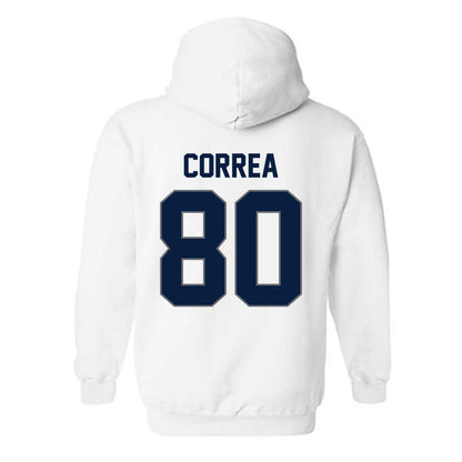 Nevada - NCAA Football : Johnathan Correa - Classic Shersey Hooded Sweatshirt-1