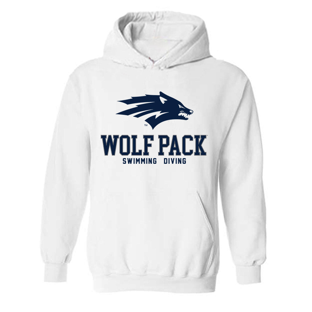 Nevada - NCAA Women's Swimming & Diving : Citlali Ruiz Rocandio - Classic Shersey Hooded Sweatshirt-0