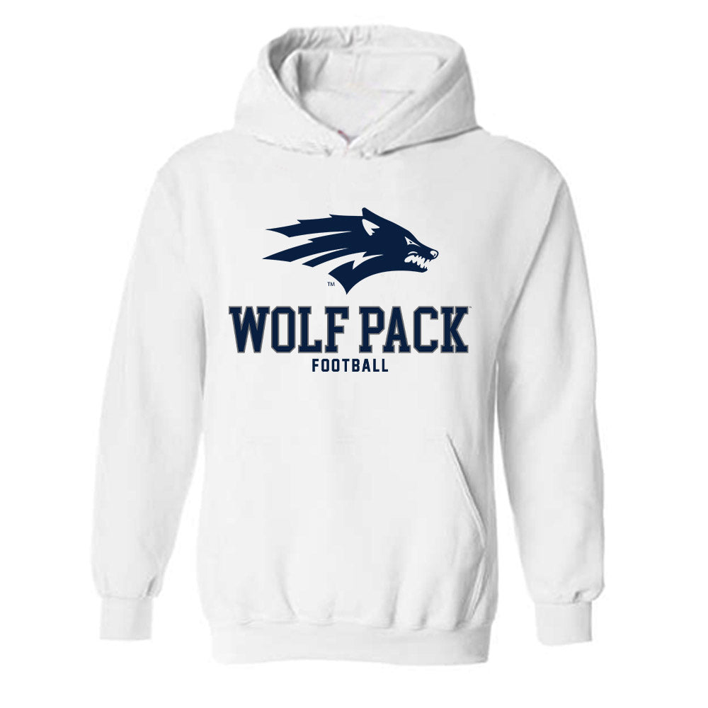 Nevada - NCAA Football : Donoven DeRicco - Classic Shersey Hooded Sweatshirt