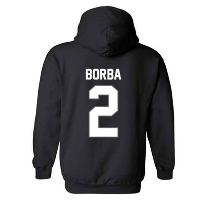 Nevada - NCAA Women's Soccer : Natalie Borba - Classic Shersey Hooded Sweatshirt-1