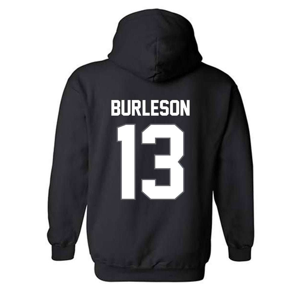 Nevada - NCAA Football : Nehemiah Burleson - Classic Shersey Hooded Sweatshirt-1