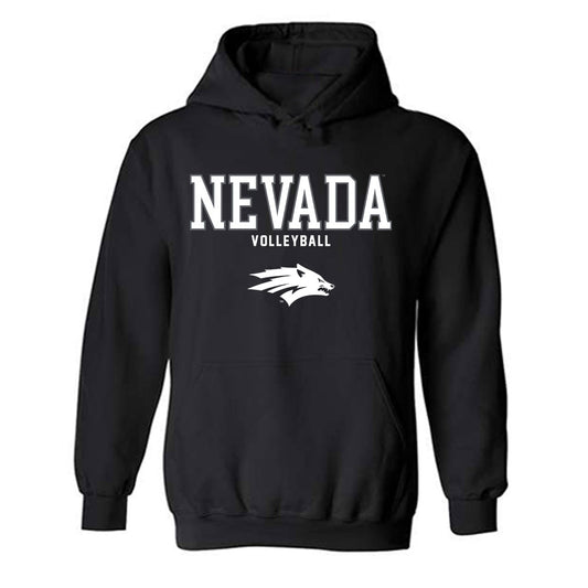 Nevada - NCAA Women's Volleyball : Mckaley Herr - Classic Shersey Hooded Sweatshirt-0