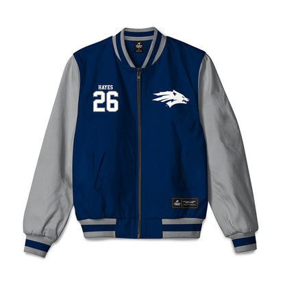 Nevada - NCAA Football : Ashton Hayes - Bomber Jacket-0