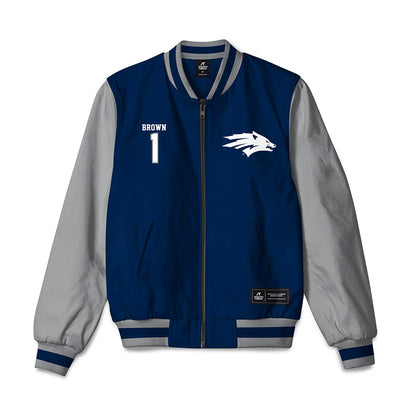 Nevada - NCAA Football : Jordan Brown - Bomber Jacket-0