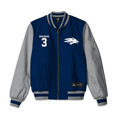 Nevada - NCAA Baseball : Aidan Brainard - Bomber Jacket-0