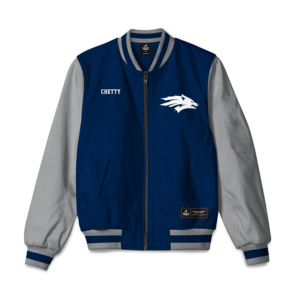 Nevada - NCAA Women's Track & Field : Natasha Chetty - Bomber Jacket-0