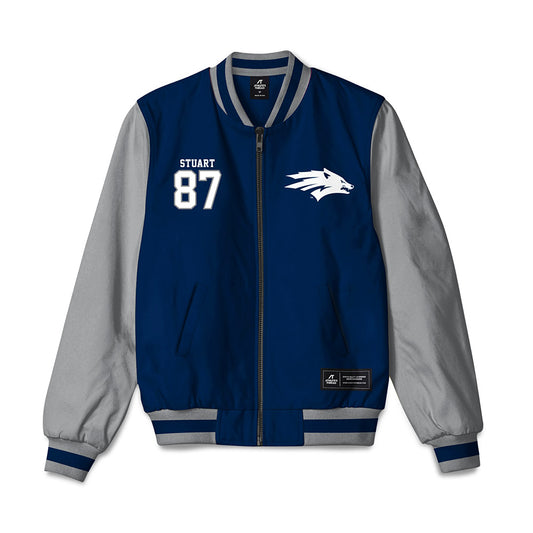 Nevada - NCAA Football : Oliver Stuart - Bomber Jacket-0