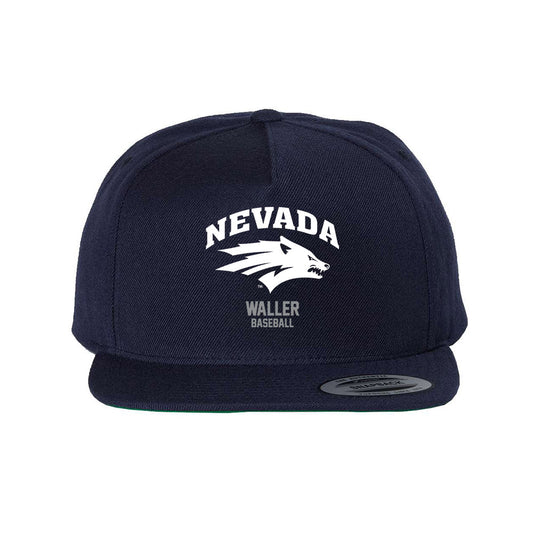 Nevada - NCAA Baseball : Jackson Waller - Snapback Hat-0