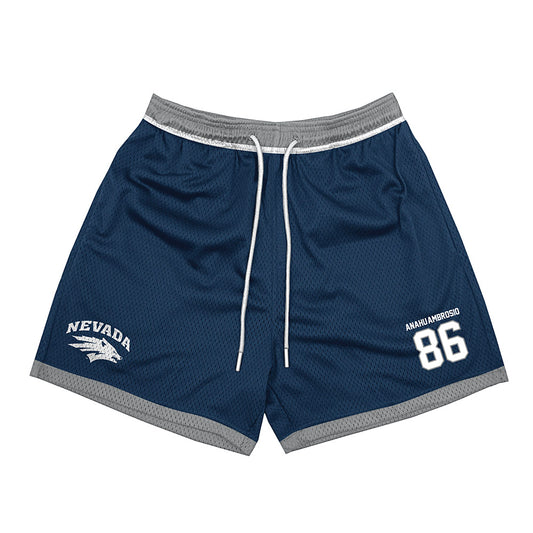 Nevada - NCAA Football : Zedekiah Anahu-Ambrosio - Shorts-0