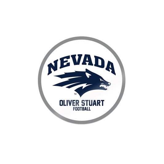 Nevada - NCAA Football : Oliver Stuart - Sticker-0