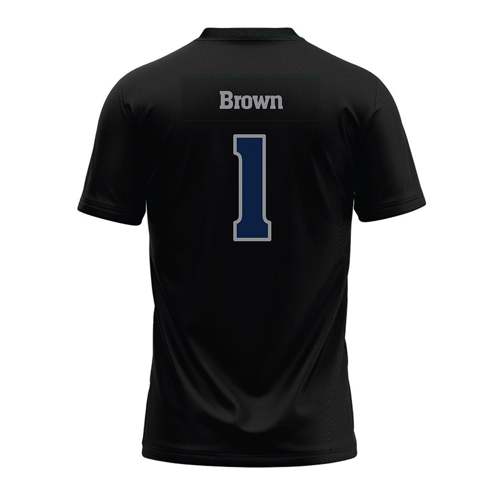 Nevada - NCAA Football : Jordan Brown - Black Premium Football Jersey-1