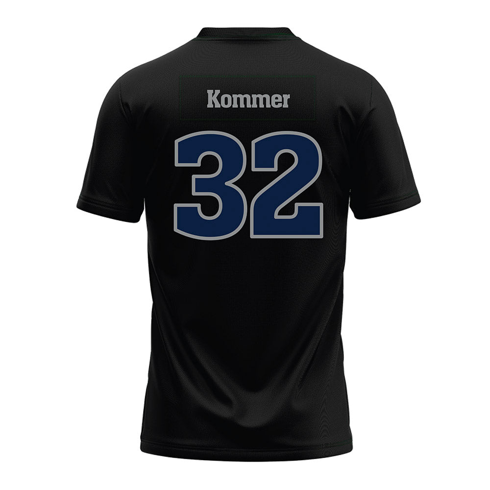 Nevada - NCAA Football : Wesley Kommer - Black Premium Football Jersey