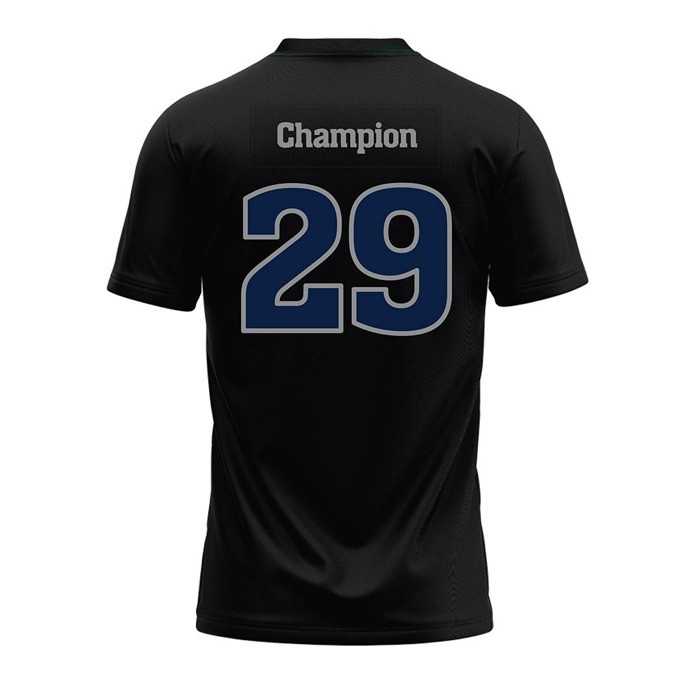 Nevada - NCAA Football : Christopher Champion - Black Premium Football Jersey-1
