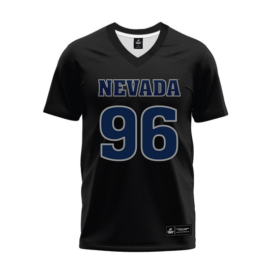 Nevada - NCAA Football : Tanner Vaughan - Black Premium Football Jersey-0